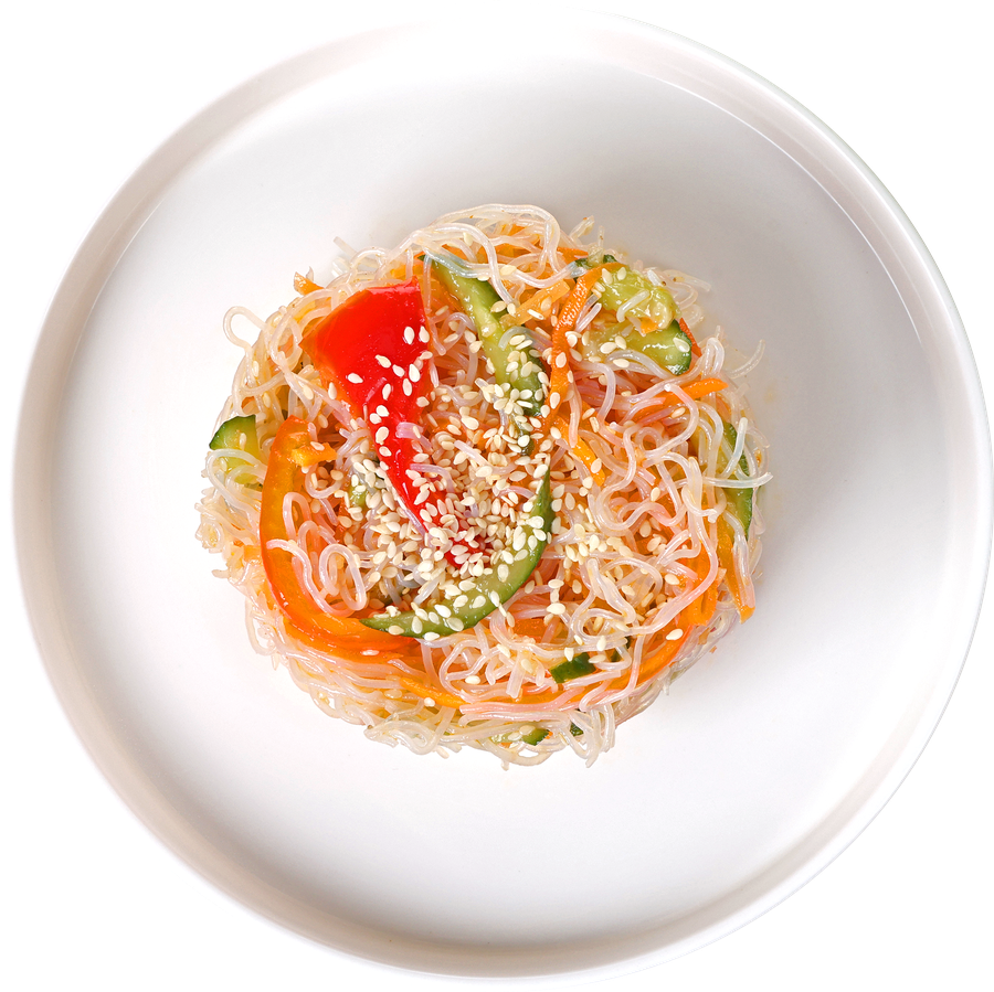 Фунчоза ЛЕНТА FRESH По-восточному с овощами, весовая, предпросмотр