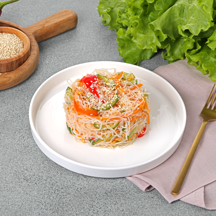 Фунчоза ЛЕНТА FRESH По-восточному с овощами, весовая, превью