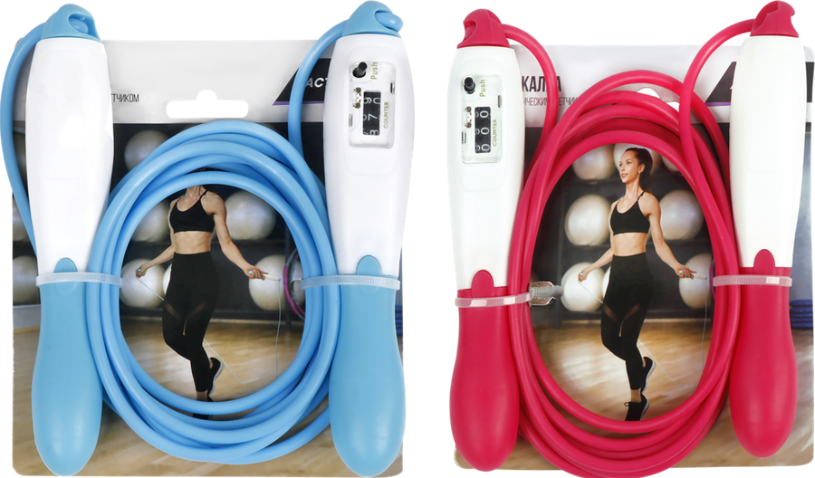 Скакалка ACTIWELL 2,7м, с механическим счетчиком, Арт. GVSP1502, превью