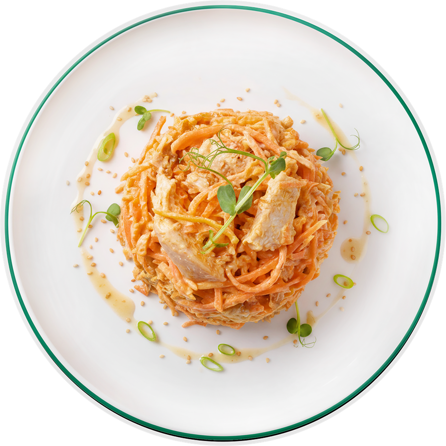 Закуска ЛЕНТА FRESH Курица по-корейски, весовая, предпросмотр