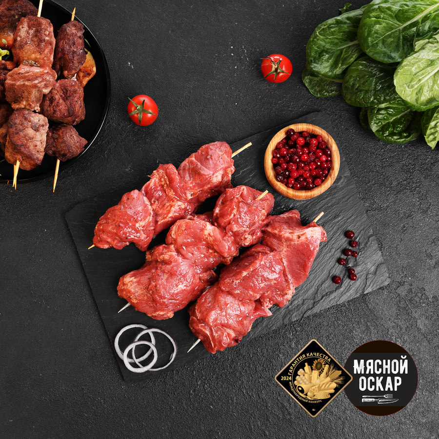 Шашлык из свиной шеи ЛЕНТА FRESH в брусничном маринаде, превью