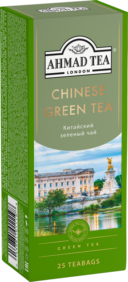 Чай зеленый AHMAD TEA Китайский, 25пак, предпросмотр
