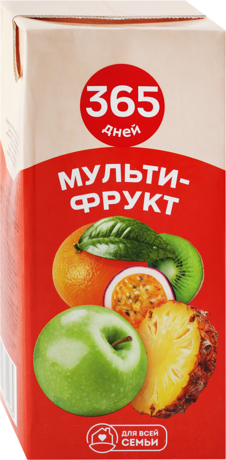 Нектар 365 ДНЕЙ Мультифруктовый, 0.95л, превью