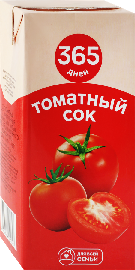 Сок 365 ДНЕЙ Томатный, 0.95л, предпросмотр