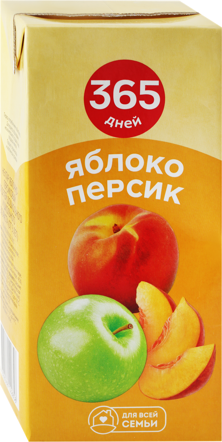 Нектар 365 ДНЕЙ Яблочно-персиковый, 0.95л, превью