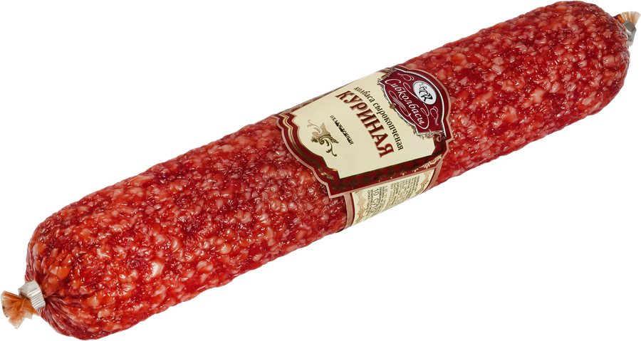 Колбаса сырокопченая куриная СИБКОЛБАСЫ, 300г, предпросмотр