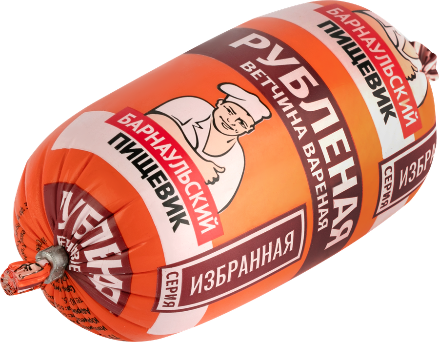 Ветчина БАРНАУЛЬСКИЙ ПИЩЕВИК рубленая, 380г, превью