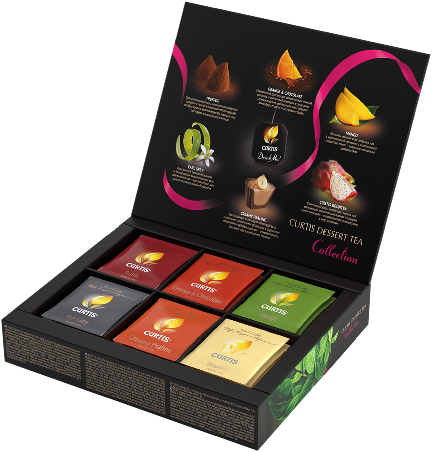 Чай черный CURTIS Dessert Tea Collection, 30пак, превью