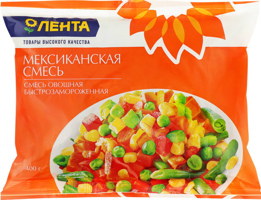 Смесь овощная ЛЕНТА Мексиканская, 400г, предпросмотр