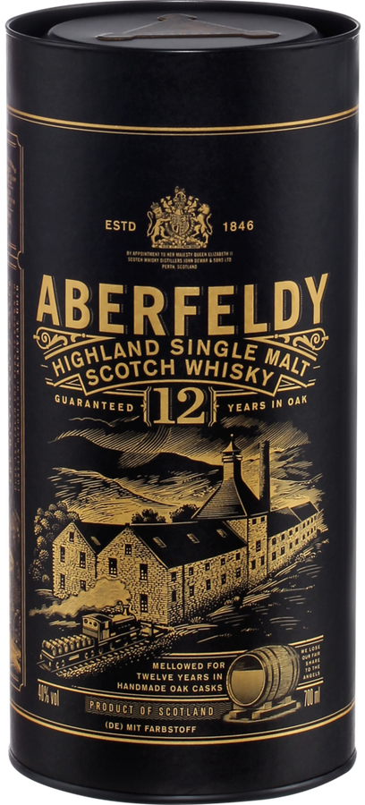 Виски ABERFELDY Шотландский солодовый 12 лет 40%, п/у, 0.7л, превью