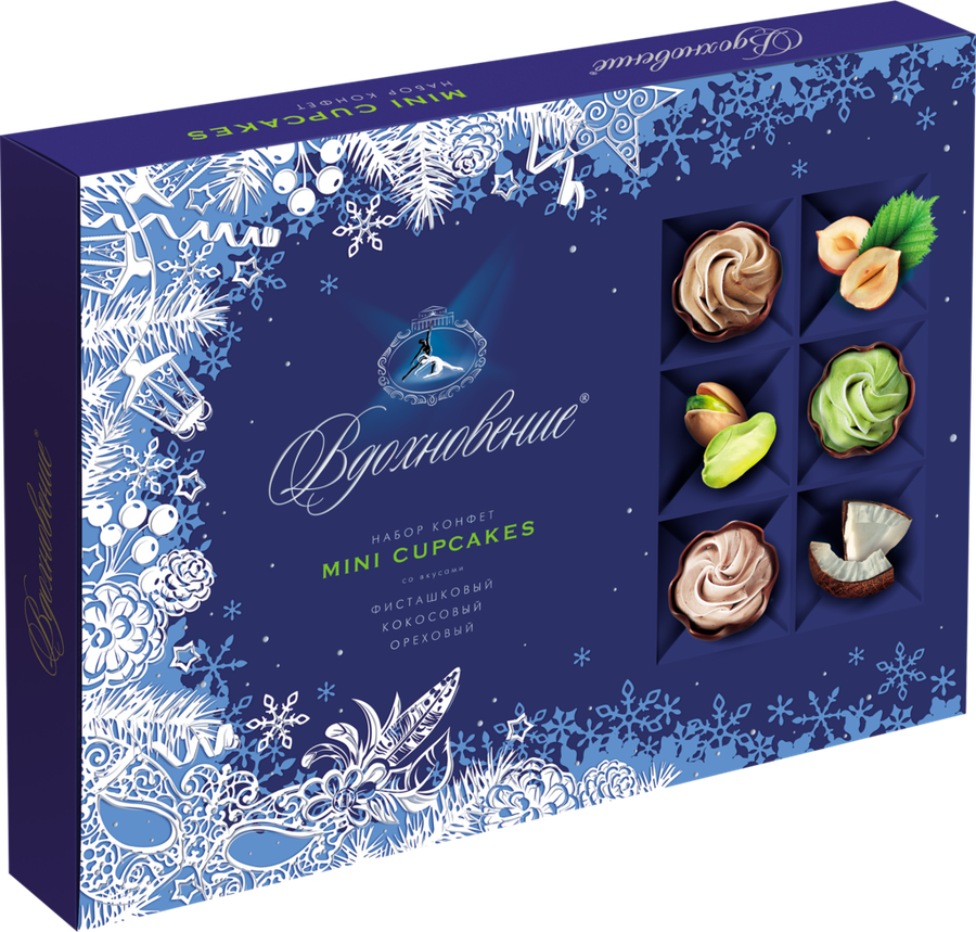 Набор конфет ВДОХНОВЕНИЕ Mini Cupcakes, 165г, предпросмотр