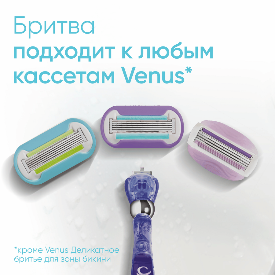 Кассеты сменные для бритья GILLETTE Venus Swirl, 4шт, превью