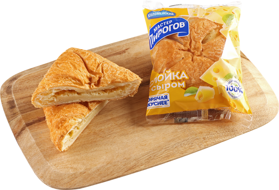 Слойка МАСТЕР ПИРОГОВ с сыром, 70г, превью