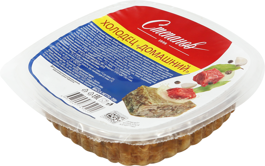 Холодец СТЕПАНОВ 1998 Домашний, 250г, предпросмотр