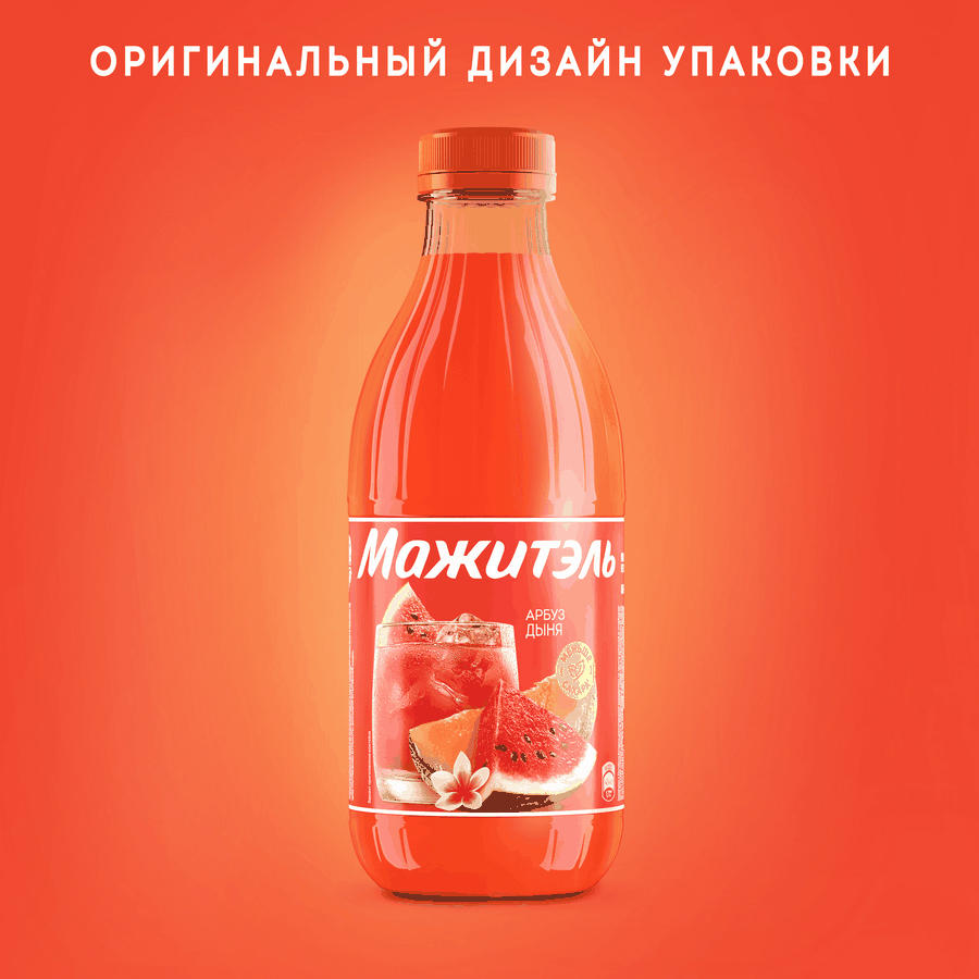 Напиток сывороточный МАЖИТЭЛЬ J7 Арбуз, дыня, без змж, 950г, превью