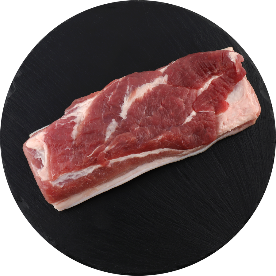 Грудинка свиная ЛЕНТА FRESH в шкуре, бескостная, предпросмотр