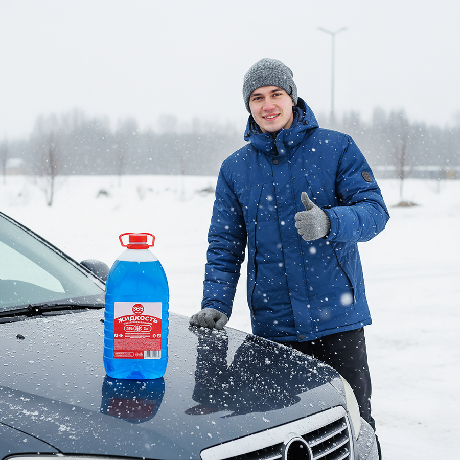 Стеклоочиститель 365 ДНЕЙ до -10 градусов, 3л, превью