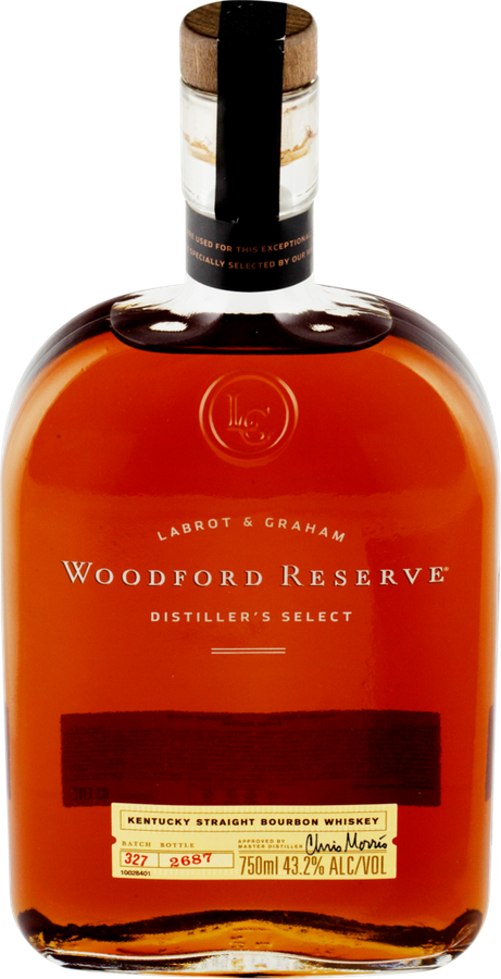Виски WOODFORD RESERVE Bourbon Whiskey, 43,2%, 0.75л, предпросмотр