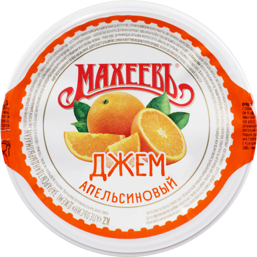 Джем МАХЕЕВЪ Апельсиновый, 400г, превью