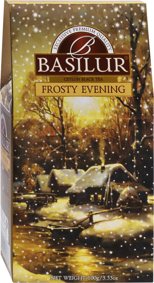 Чай черный BASILUR Festival Collection Frosty Evening цейлонский байховый, листовой, 100г, превью