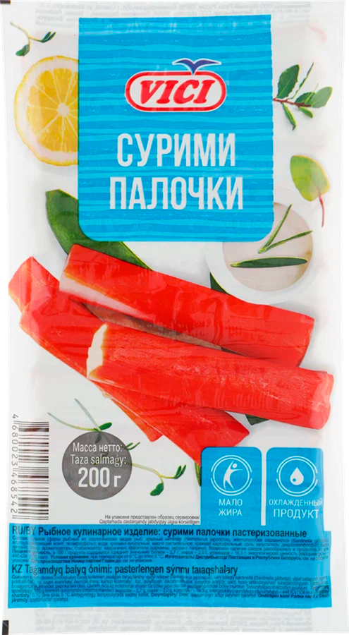 Сурими палочки VICI, 200г, превью