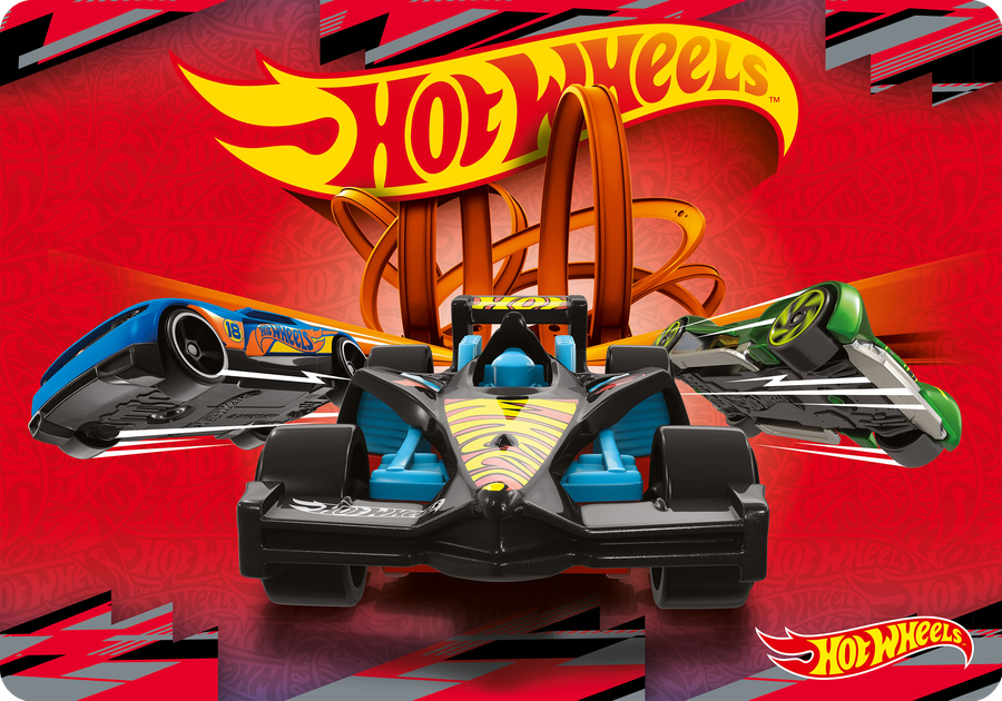 Подкладка на стол для лепки и рисования HOT WHEELS А4, в ассортименте, превью