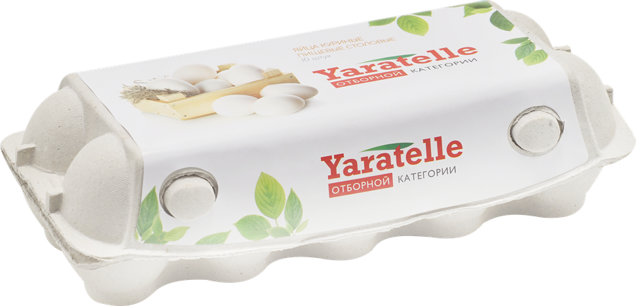 Яйцо куриное YARATELLE столовое СО, 10шт, превью