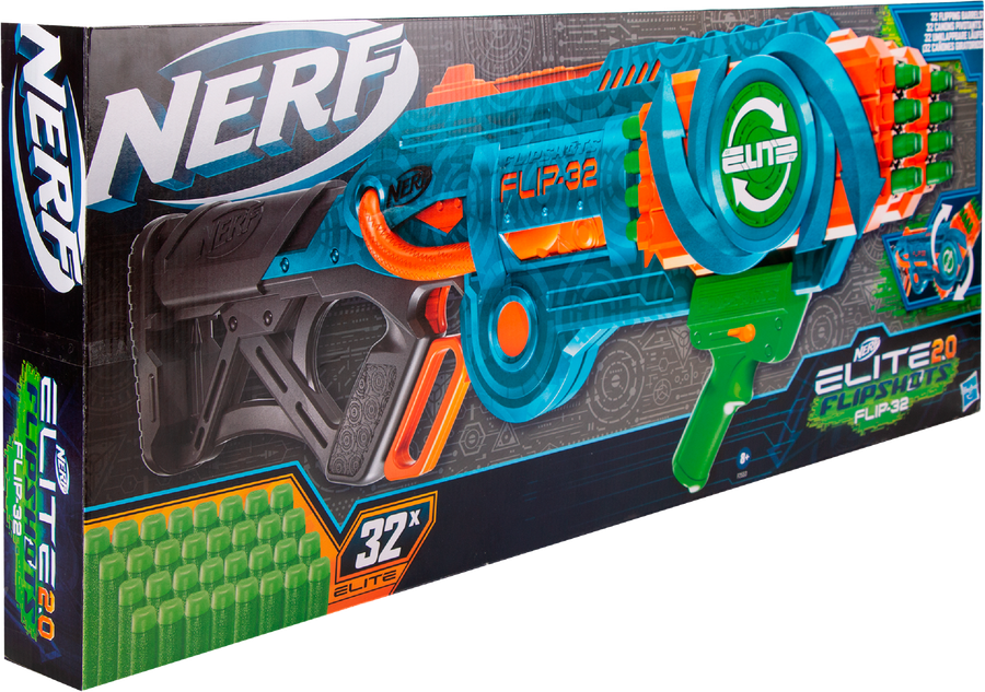 Набор игровой NERF Элит 2.0 Флип 32, превью