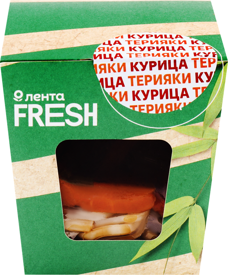 Удон ЛЕНТА FRESH с курицей в соусе терияки, 240г, предпросмотр