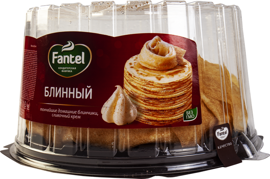 Торт ФАНТЭЛЬ Блинный, 600г, превью