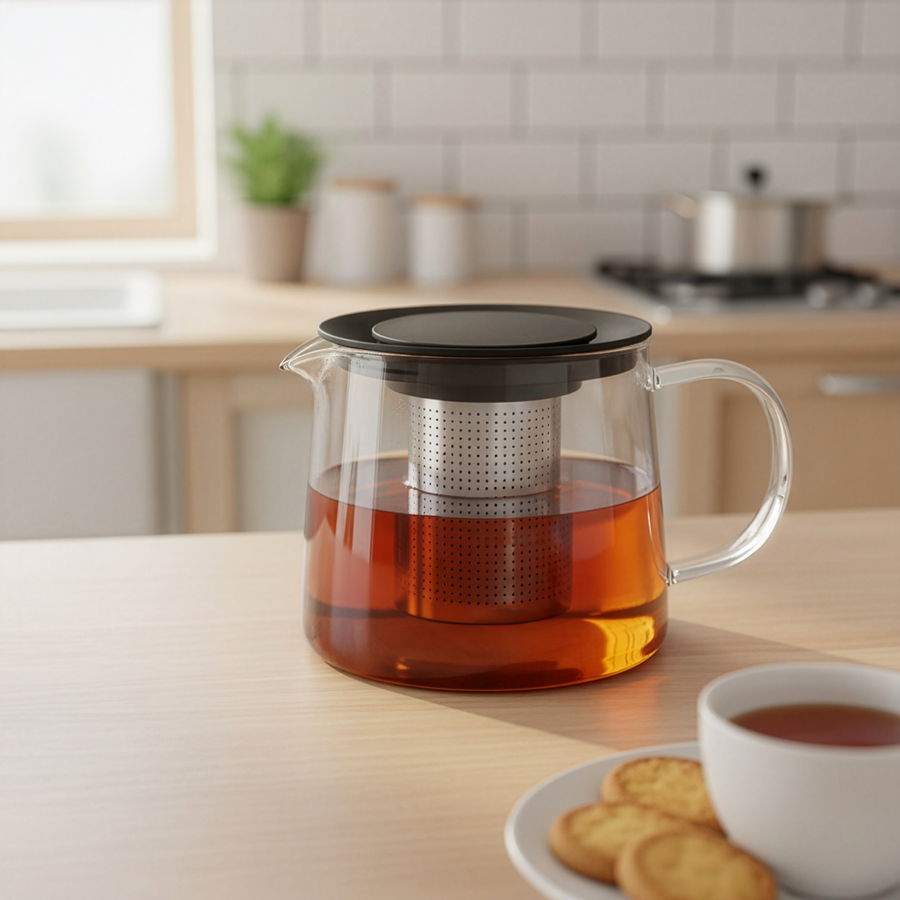 Чайник заварочный HOMECLUB Camellia 1л Арт. 311024-1000ml, превью