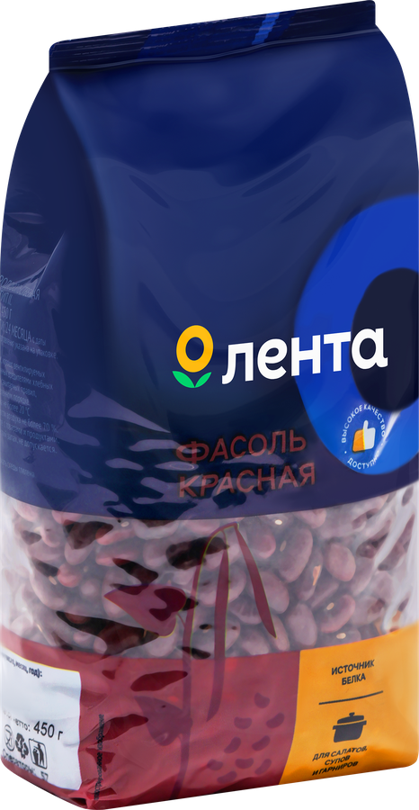 Фасоль красная ЛЕНТА, 450г, предпросмотр