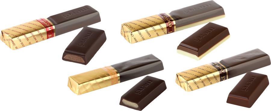 Конфеты MERCI Finest selection Ассорти из горького шоколада, 250г, превью