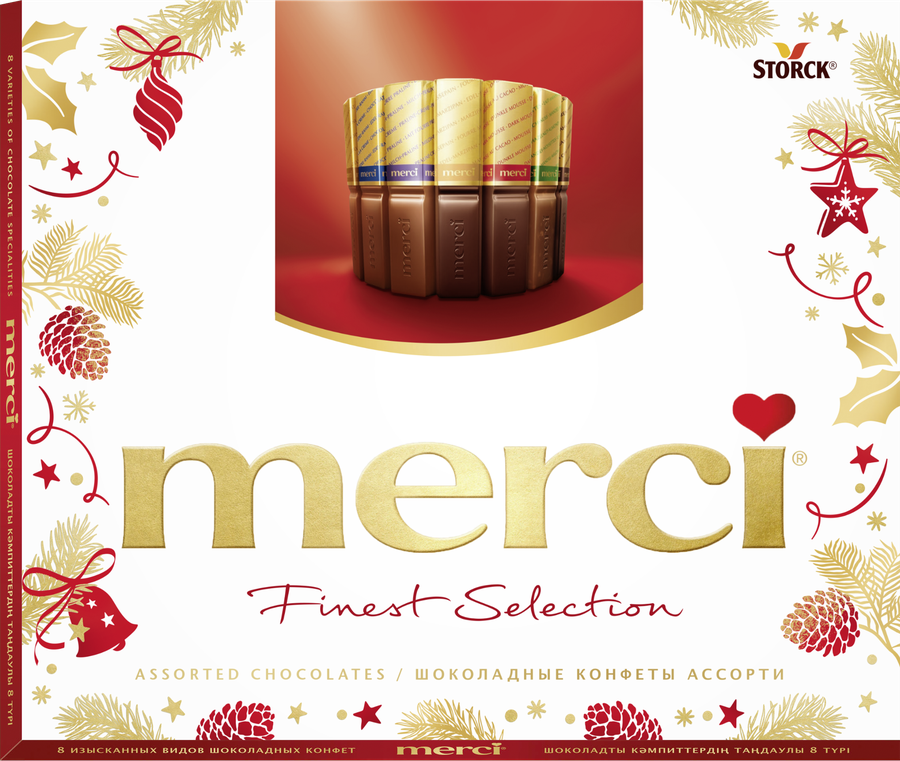 Конфеты MERCI Finest selection Ассорти, 250г, предпросмотр