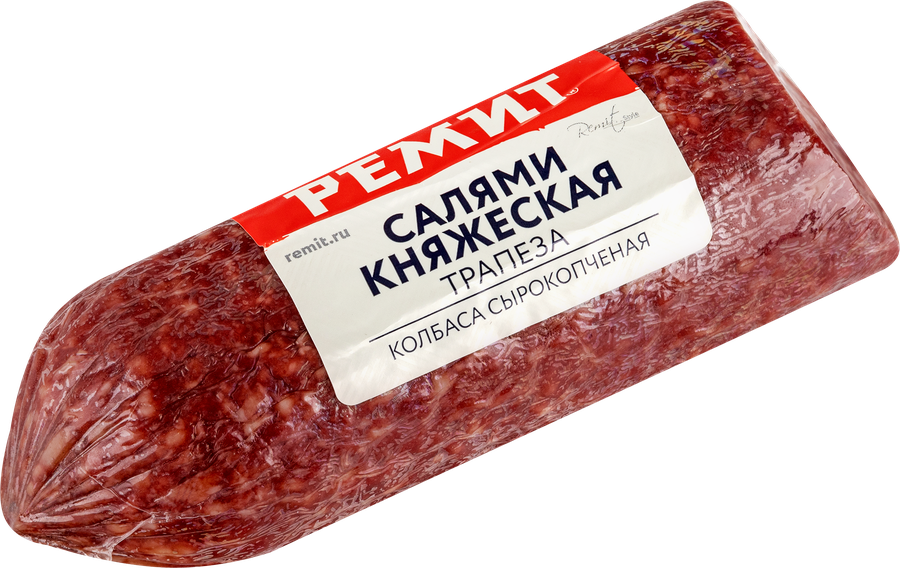 Колбаса сырокопченая РЕМИТ Салями Княжеская Трапеза, весовая, превью