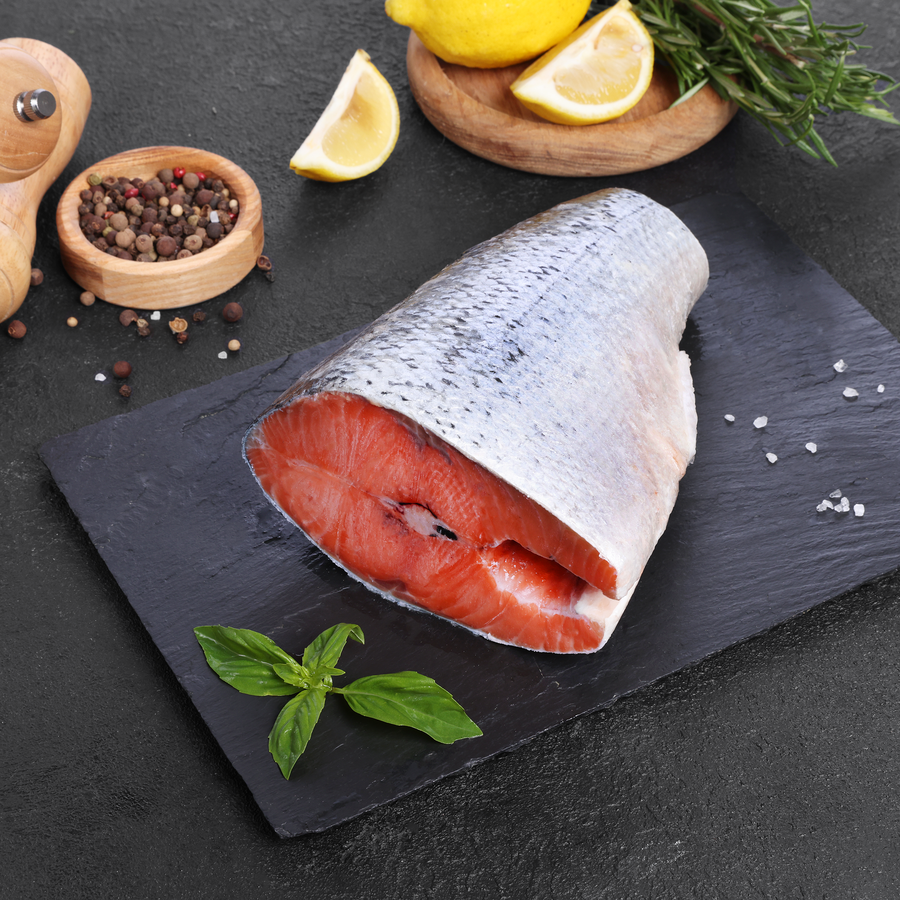Лосось Атлантический ЛЕНТА FRESH кусок (из замороженного сырья), весовой, предпросмотр