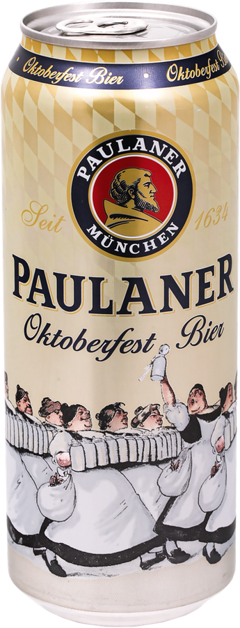 Пиво светлое PAULANER Oktoberfest Bier фильтрованное пастеризованное 6,0%, 0.5л, превью