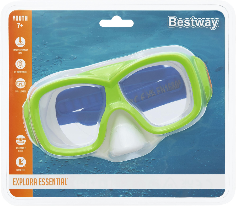 Маска для ныряния BESTWAY Hydro-Swim, с 7 лет, Арт. 22039, предпросмотр