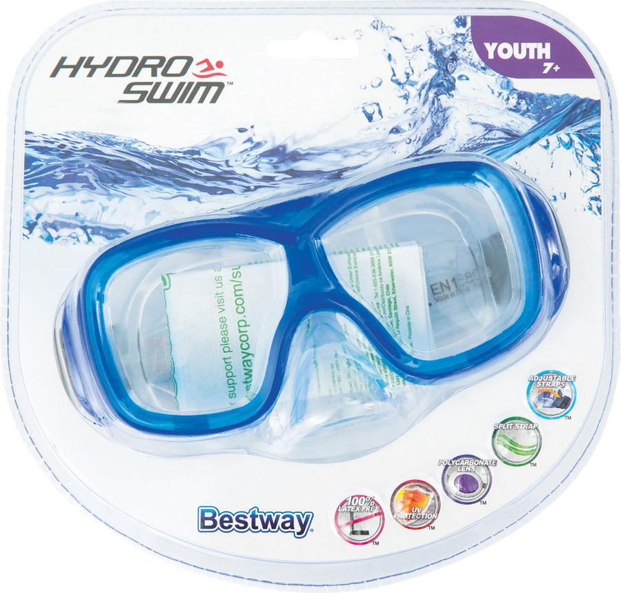 Маска для ныряния BESTWAY Hydro-Swim, с 7 лет, Арт. 22039, предпросмотр