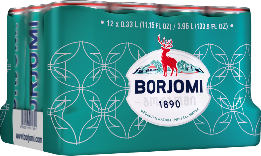 Вода минеральная BORJOMI, 0.33л, превью