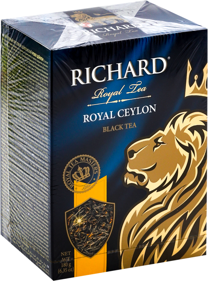 Чай черный RICHARD Royal Ceylon Цейлонский листовой, 180г, превью