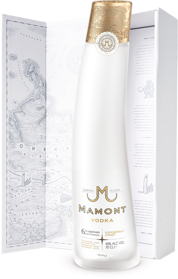 Водка MAMONT 40%, п/у, 0.7л, предпросмотр