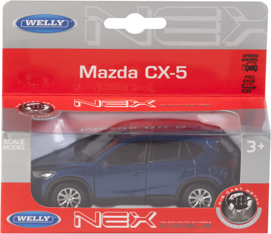 Игрушка WELLY машинка 1:43, в ассортименте, превью