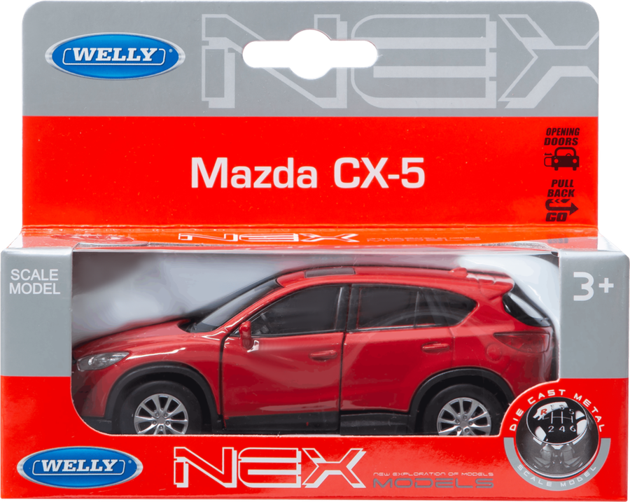 Игрушка WELLY машинка 1:43, в ассортименте, превью