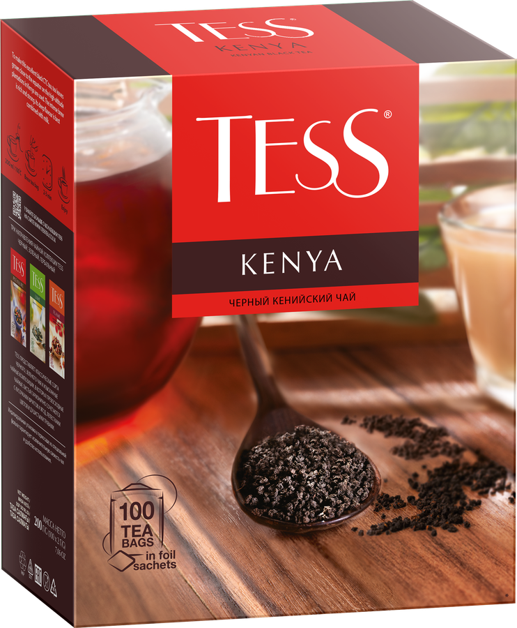 Чай черный TESS Kenya байховый, 100пак, предпросмотр