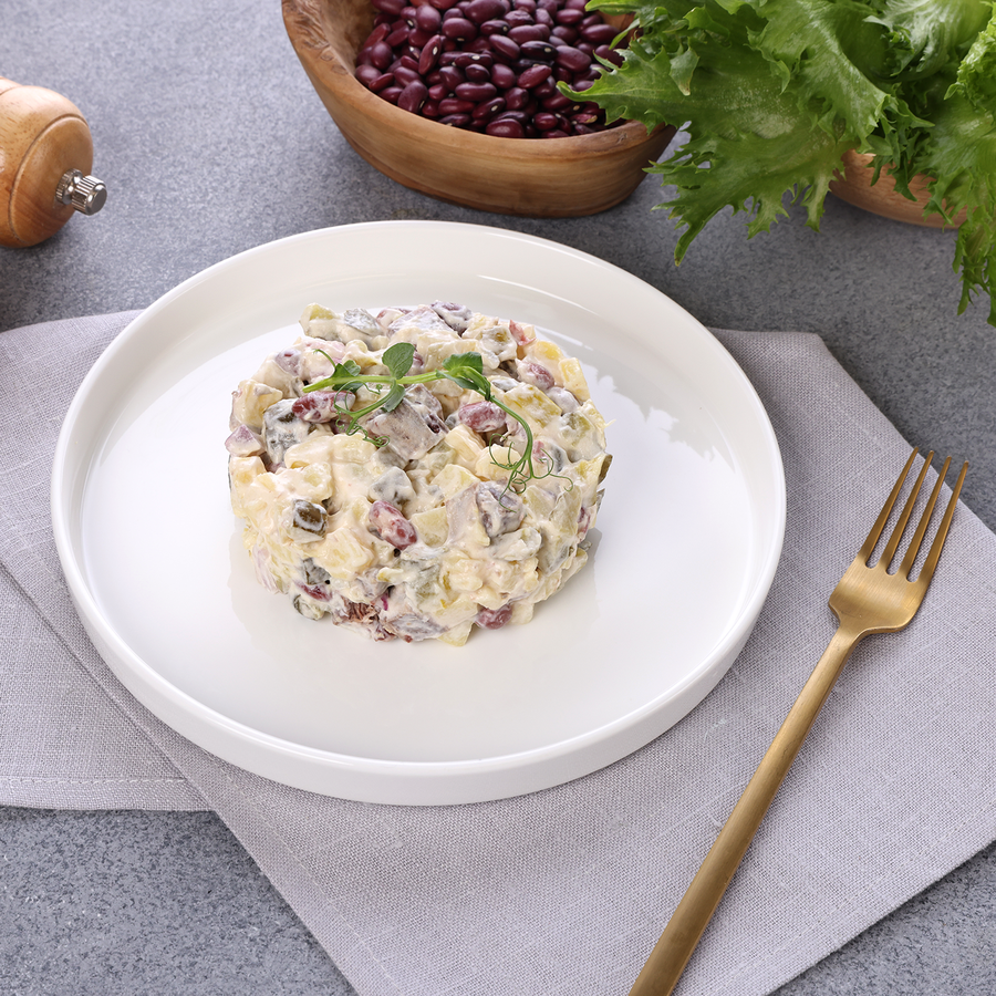 Салат ЛЕНТА FRESH Фасолька с говядиной, весовой, предпросмотр
