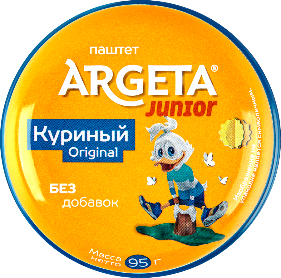 Паштет ARGETA Junior Куриный, 95г, превью