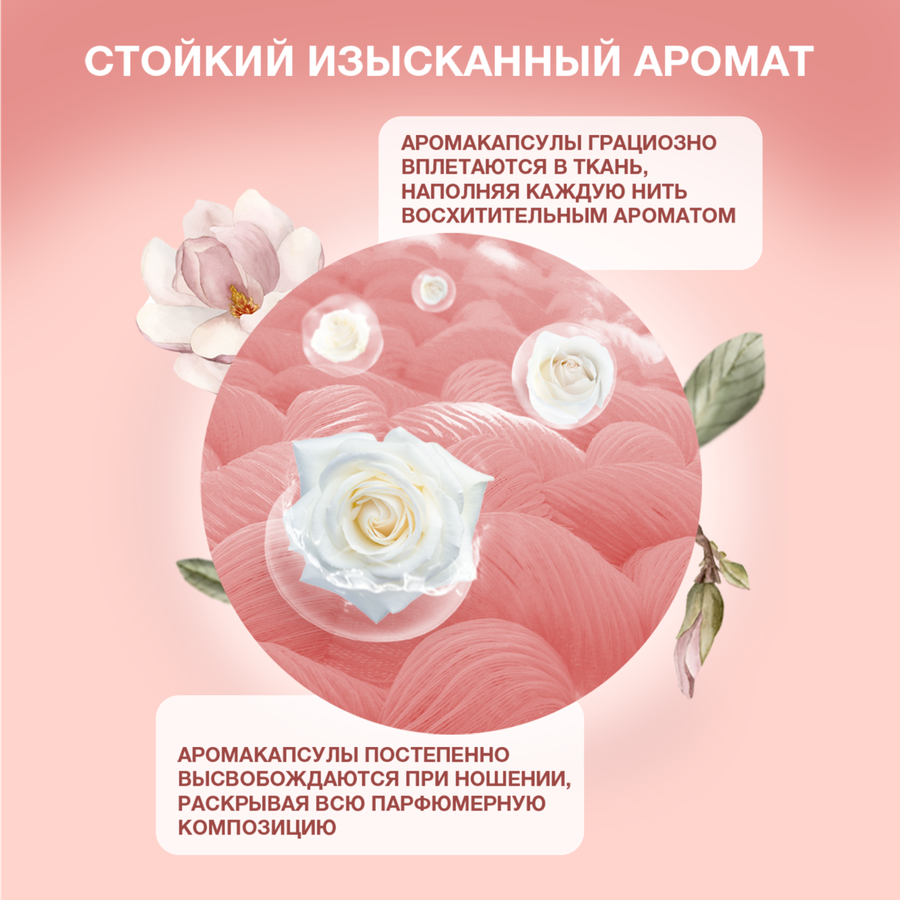 Кондиционер для белья ВЕРНЕЛЬ Supreme Romance, 1.2л, предпросмотр