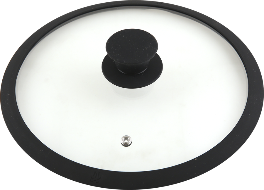 Крышка HOMECLUB 22см, с силиконовым ободом Арт. XW-G-005, предпросмотр