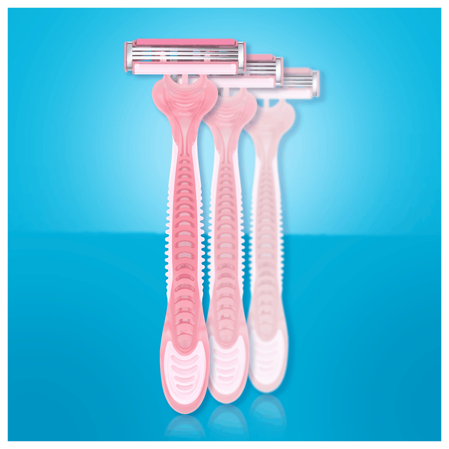 Станок для бритья женский одноразовый GILLETTE Venus Simply 3, 4шт, предпросмотр